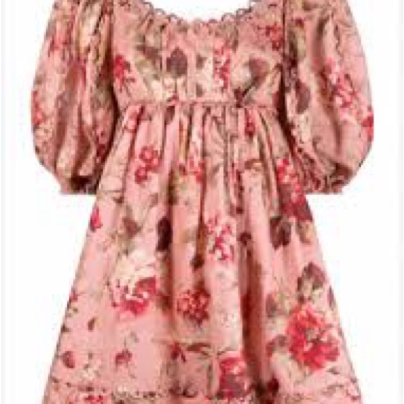 Zimmermann Dresses & Skirts - Zimmermann Floral Pink Dress